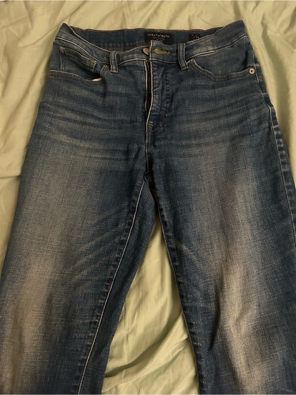 Lucky Brand Denim Distressed Jeans